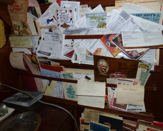 Lots of Vintage Restaurant Menus