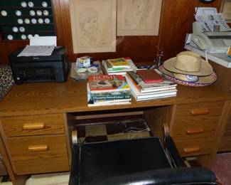 Vintage Desks, Desk Chairs & Misc Items