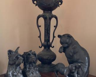 Metal statuary