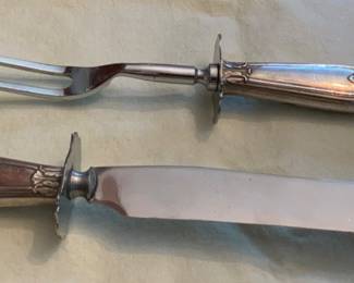 Sterling plated handles