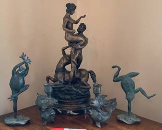 Metal statuary