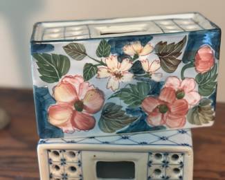 Vintage flower brick 