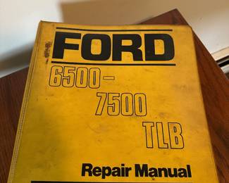 Ford 6500-7500 TLB (Tractor Loader Backhoe) Repair Manual