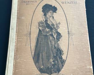 This is a rare edition of The Passing Show: Drawings by A.B. Wenzell, published by P.F. Collier & Son.