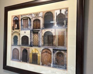 Doors II framed poster print by Jim Christensen.