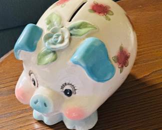 Vintage Westpac Japan ceramic piggy bank 