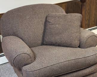 Upholstered armchair