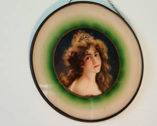 Antique Flue Cover Portrait