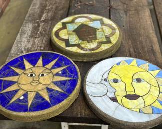 Mosaic stepping stones