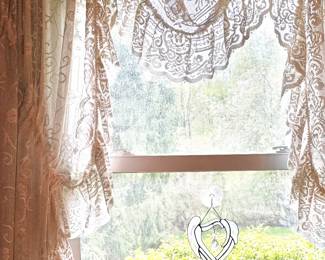 Several curtains through the home 