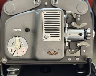Bolex Paillard 18-5 8mm movie projector made in Switzerland.