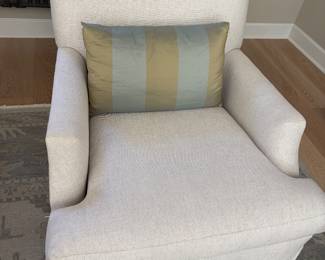 Lee Industries Swivel Chairs. 31"w x 33.5"d x 34.5"h.