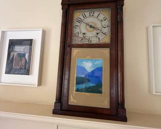 Antique shelf clock