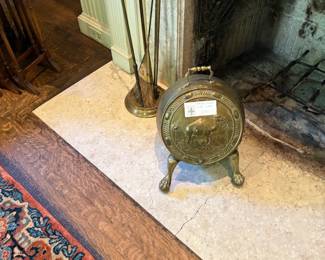 Fireplace tools for sale during in person shopping