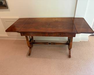 Pembroke Table with leaves up. 63 inches wide.