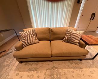 Lee industries two cushion down wrapped sofa excellent condition 70 inches wide by 38 inches deep by 31 inches high