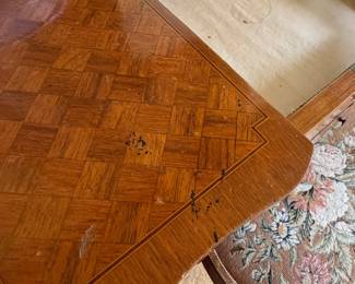 as found marks on the vanity.
