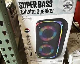 Tzumi Super Bass Jobsite Speaker