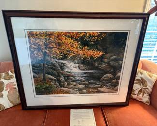 Signed / Numbered William Mangum Print 