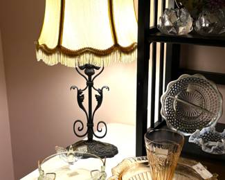 More fringed lamps