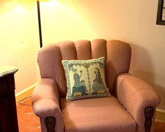Art Deco chair and sofa