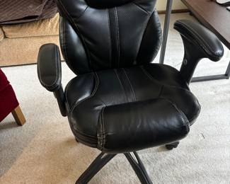 Leather office chair