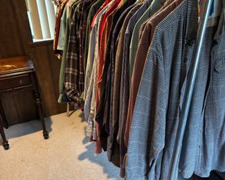 Men’s dress & sports shirts