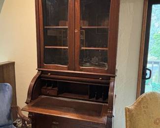Victorian cylinder Secretary 