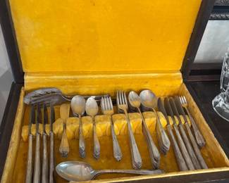 Silver plate set