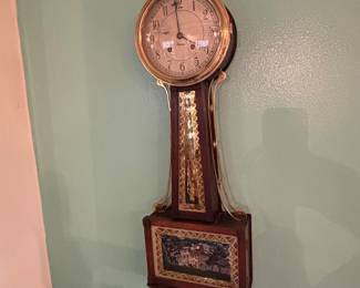 Chelsea Banjo wall clock