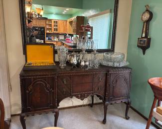 1920’s Queen Anne Spanish Revival Buffet