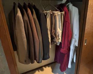 Men’s suits, large