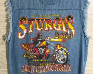 V TWIN MOTORCYCLE APPAREL STURGIS RALLY SLEEVELESS SHIRT