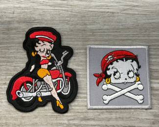 BETTY BOOP EMBROIDERED COLLECTIBLE PATCHES 