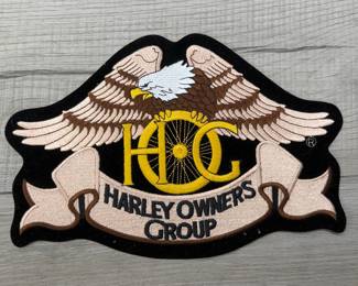 HARLEY OWNERS GROUP HOG AMERICAN EAGLE PATCH