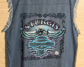 V TWIN MOTORCYCLE APPAREL STURGIS RALLY SLEEVELESS SHIRT