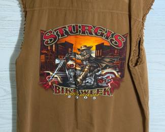 VINTAGE STURGIS BIKE WEEK SLEEVELESS SHIRT