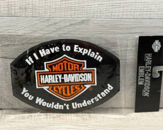 HARLEY DAVIDSON EMBLEM PATCH