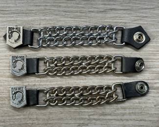 POW MIA MOTORCYCLE VEST EXTENDERS