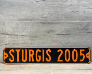 STURGIS BIKE WEEK METAL STREET SIGN 