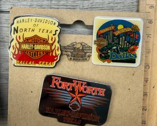 HARLEY DAVIDSON OF NORTH TEXAS DALLAS FORT WORTH PINS