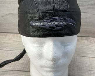 HARLEY DAVIDSON LEATHER DOO RAG
