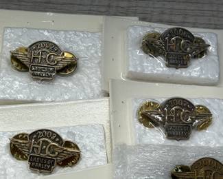 HOG HARLEY DAVIDSON LADIES OF HARLEY PINS