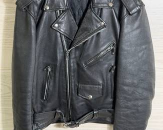 LEATHER MOTORCYCLE JACKET