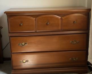 Broyhill Style Furniture Solid Oak Country French Style Dresser