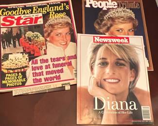 Princess Diana Commemorative Magazines