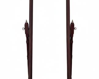 Bombay Company Style Dark Wood Cheval Mirror