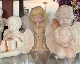 Ceramic Angel Figurines