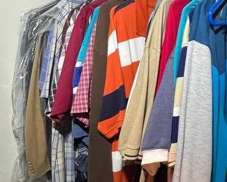 Men's Assorted Dress Shirts and Pants