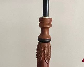 Carved Wood Table Lamp Style